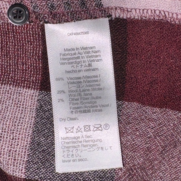 Madewell Highroad Popover Shirt in Schorr Plaid size Small NWT - Picture 11 of 11